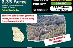 Undeveloped Land for sale in Rabun County, Georgia