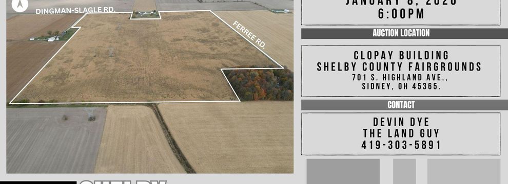 Property for sale in Shelby County, Ohio