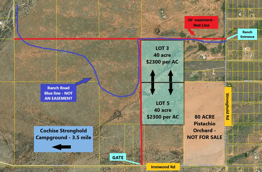 80 AC off Ironwood Rd  